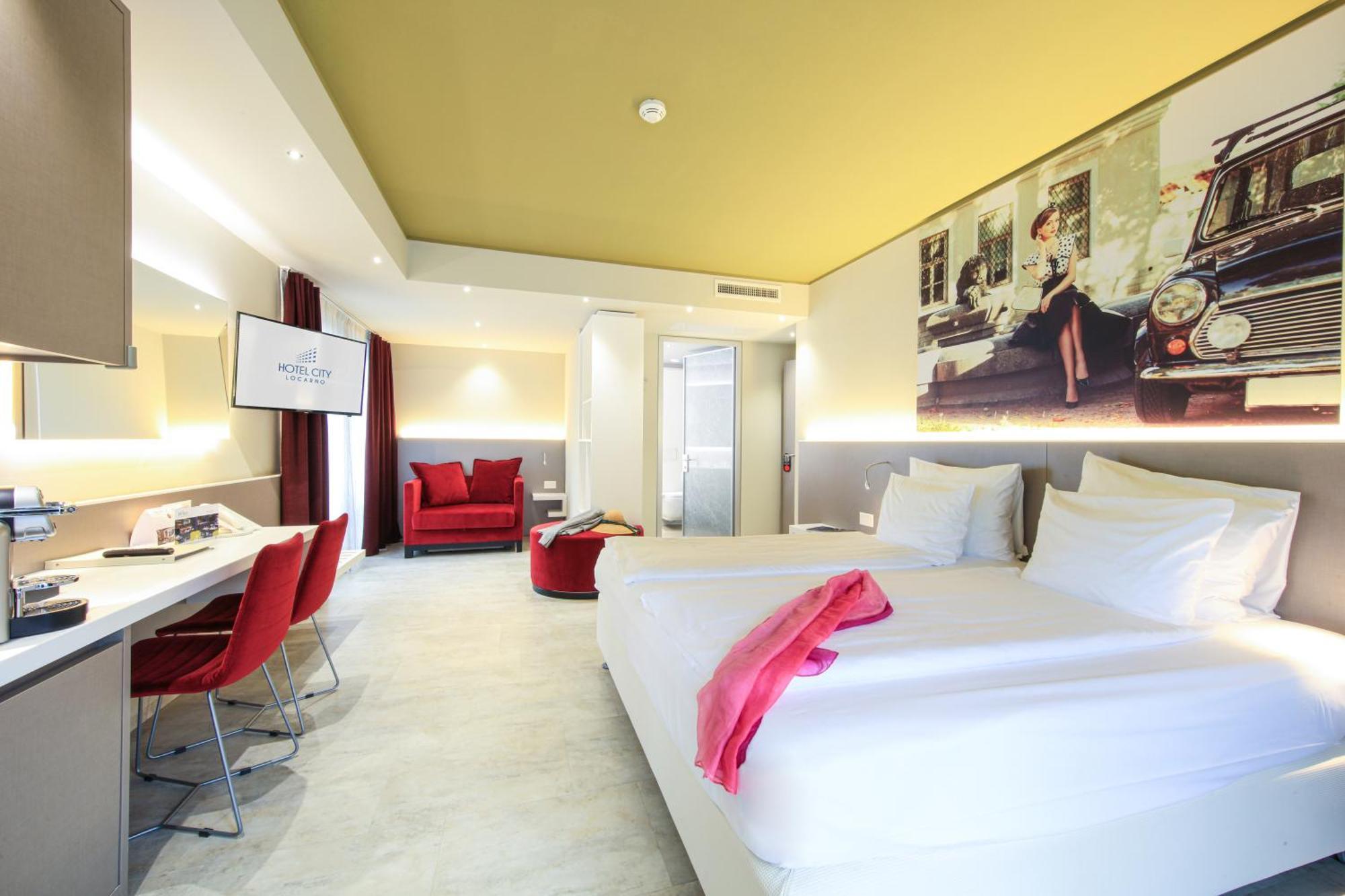 Hotel City Locarno Exterior foto