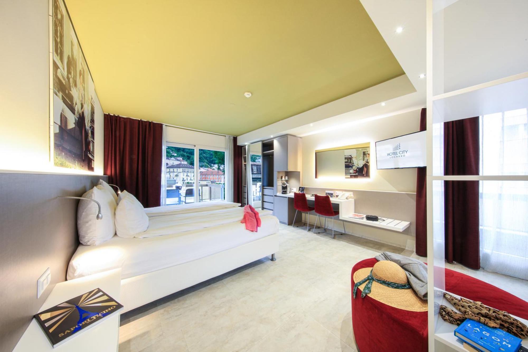 Hotel City Locarno Exterior foto